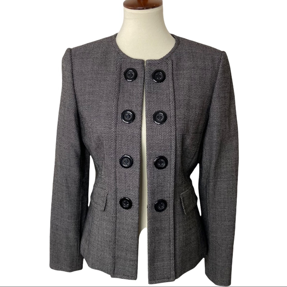 Tahari Wool Tweed Suit Jacket